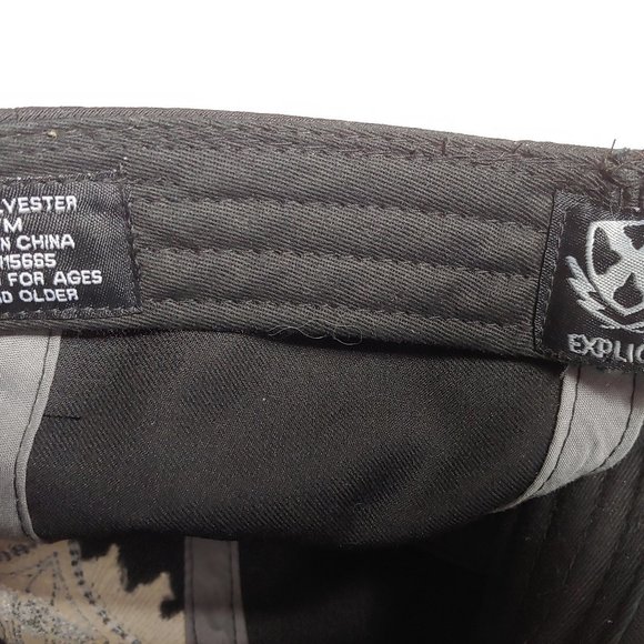 Flat Bill Hat, Crosses Designs, Label shows “Explicit” - Picture 8 of 8